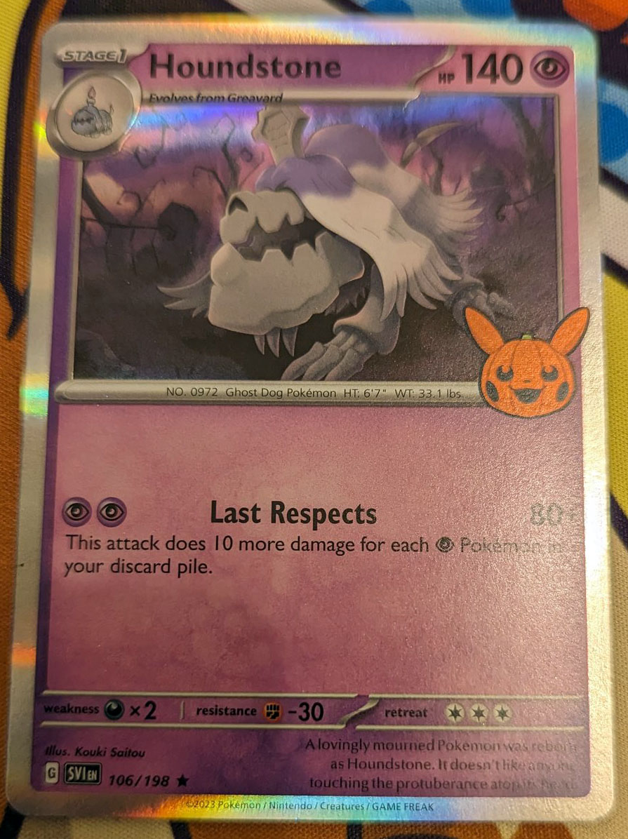 Liste des cartes Promo Trick or Trade Halloween 2023 du jeu de cartes  Pokémon - Margxt