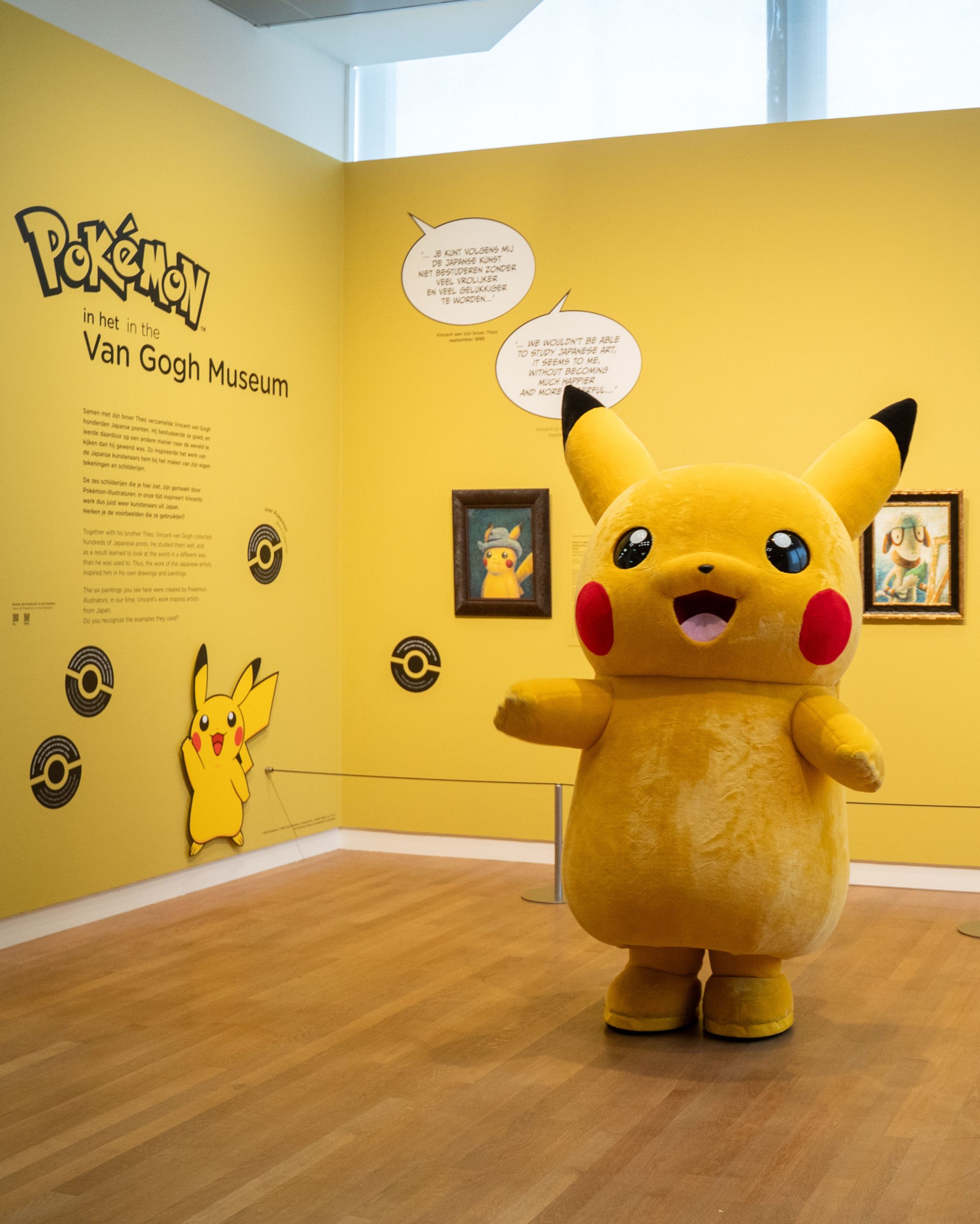 Pokemon Center x Van Gogh Museum: Pikachu & Eevee Inspired by Vincent's  Self-Portraits Playmat - US