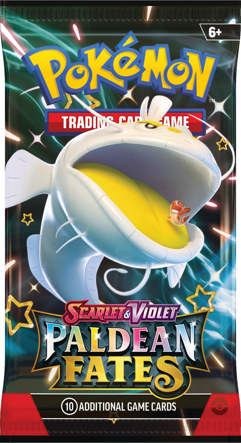 Pokemon TCG: Paldean Fates: Elite Trainer Box, Card Games