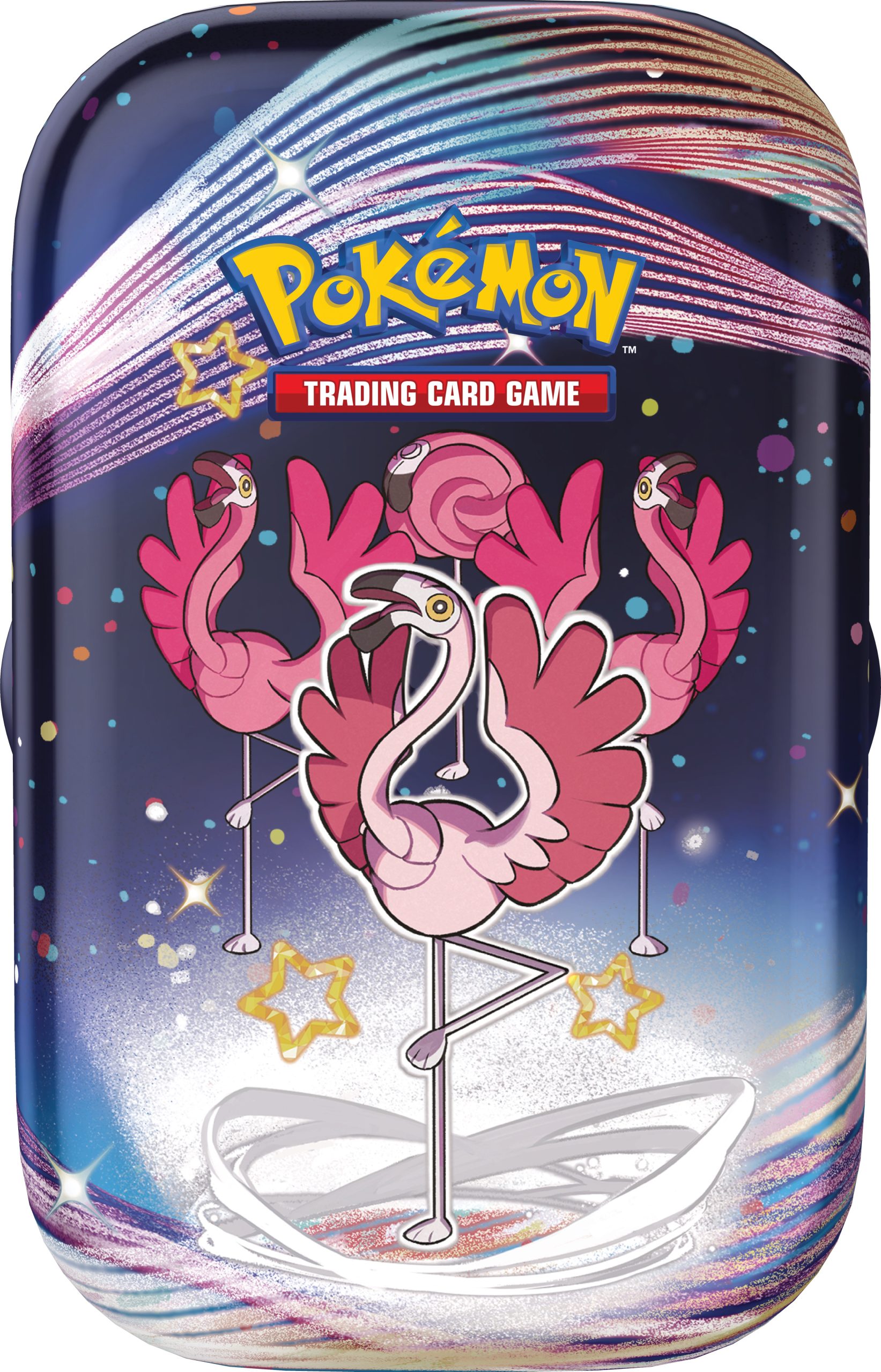 Pokemon TCG Scarlet Violet%E2%80%94Paldean Fates Mini Tin Flamigo png jpgcopy scaled