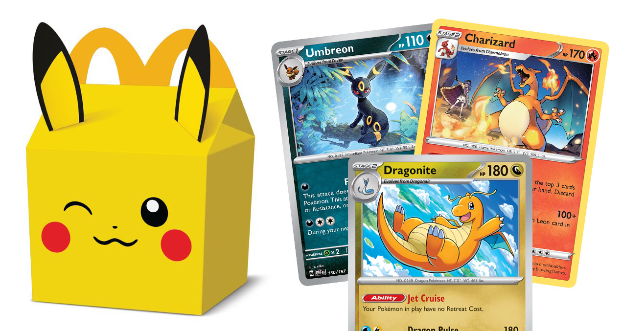 McDonald s 2024 Happy Meal Pokemon TCG Promotion Themed After Year of Dragon Will Include Charizard and Umbreon PokeBeach PokeBeach Forums